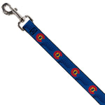 Dog Leash - Colorado Skier3 Blues/Red/Yellow