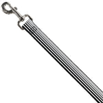 Dog Leash - Stripe Transition Black/White