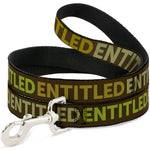 Dog Leash - ENTITLED Tonal Greens