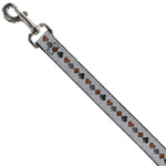 Dog Leash - Suits Gray Stone