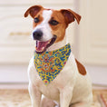 Load image into Gallery viewer, Yellow Qing Dynasty Dragon Pet Scarf
