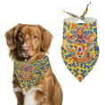 Load image into Gallery viewer, Yellow Qing Dynasty Dragon Pet Scarf
