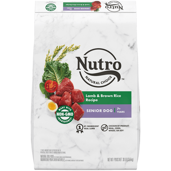 Nutro Natural Choice Senior Lamb Dry Dog Food (30lb) 