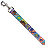 Dog Leash - Moana MAKE WAVES Scene Blocks Blues/Orange