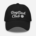 Load image into Gallery viewer, Dog Dad Club Hat - Black 
