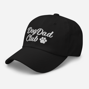 Dog Dad Club Hat - Black