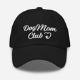 Load image into Gallery viewer, Dog Mom Club Hat - Black 
