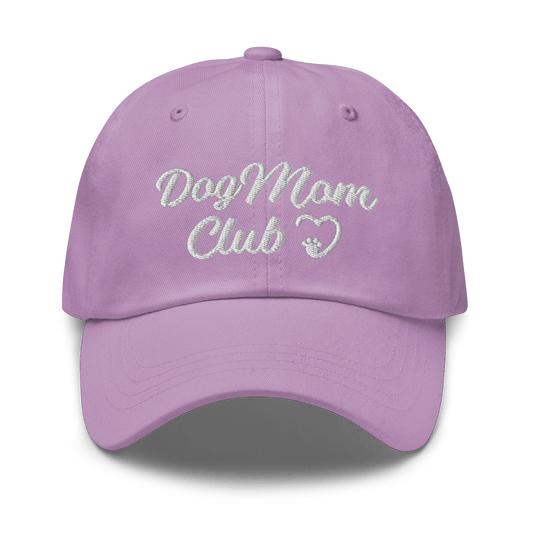 Dog Mom Club Hat - Lilac 