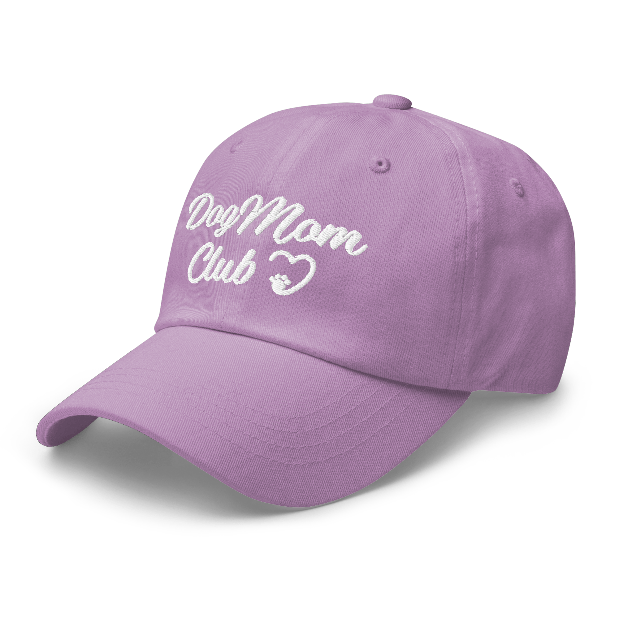 Dog Mom Club Hat - Lilac 