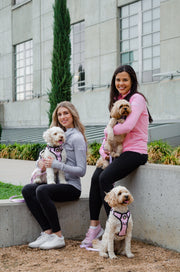 Dog Mom Essentials Full Zip Jacket - Pink 