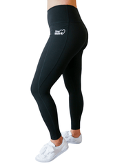 Dog Mom Everyday Leggings - Black