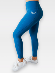 Dog Mom Everyday Leggings - Blue 