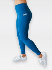 Dog Mom Everyday Leggings - Blue 