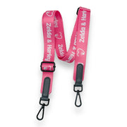 Dog Mom Bag - Grey and Pink 