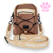 Dog Mom Bag - Mocha and Cream