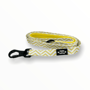 Zig Zag Wag Leash - Pastel Yellow