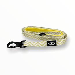 Zig Zag Wag Leash - Pastel Yellow