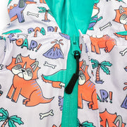 Doggosaurus Rex Reversible Dog Raincoat 