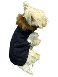 Load image into Gallery viewer, Ziggy Quilted Denim Dog Coat
