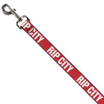 Dog Leash - RIP CITY Red/White