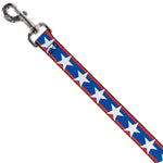 Dog Leash - Stars/Stripes Red/Blue/White