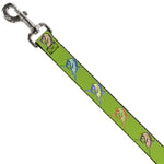 Dog Leash - Marlin Green/Multi Color