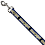 Dog Leash - El Salvador Flag Distressed Painting